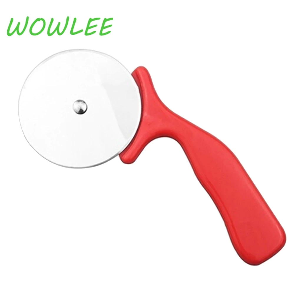 Pizza Cutter 1pc Pizza Cutter Stainless Steel Knife Cake Tools Wheels Scissors Ideal Pies Waffles Dough Cookies Kitchen gadgets