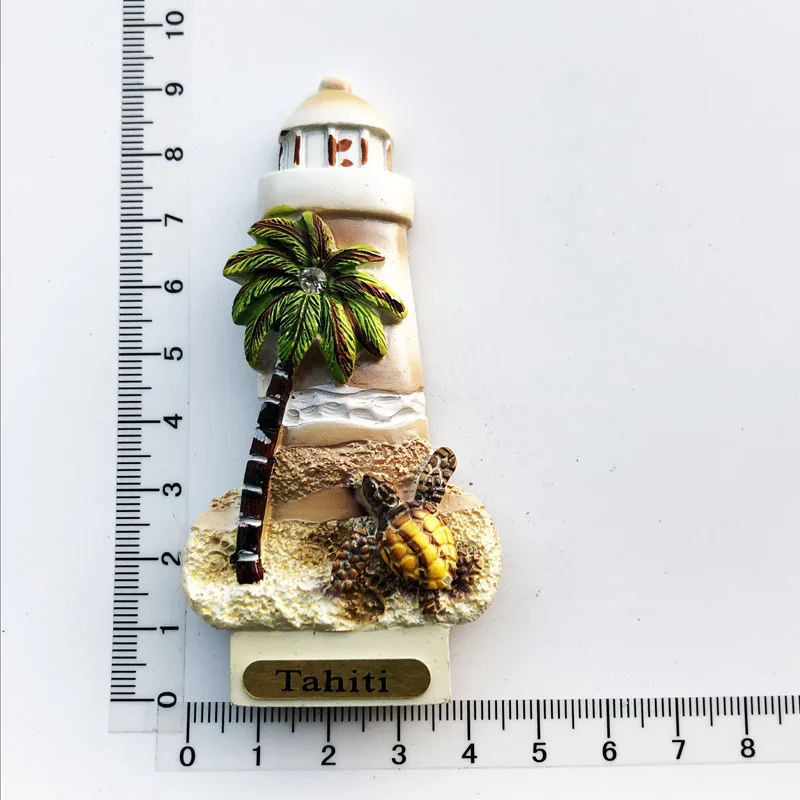

Магнит на холодильник Таити, декоративное украшение из смолы, туристический сувенир
