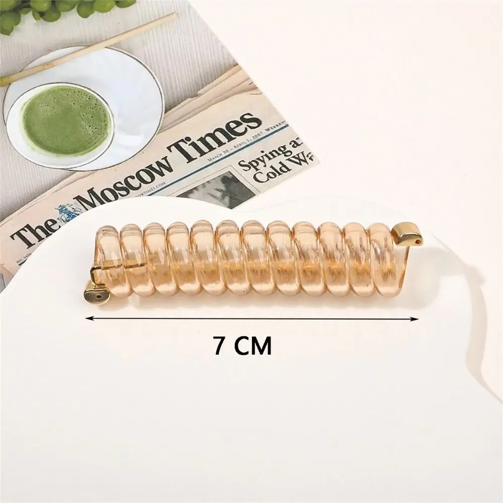 Women's Spiral Hair Tie - Rubber Curly Ponytail Holder & Accessory