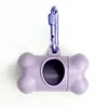 Pet Dog Poop Bag Bone Shape Dispenser Waste Garbage Carrier Holder Dispensers Poop Bag Dogs Trash Cleaning Tool Dog Pet Products 4