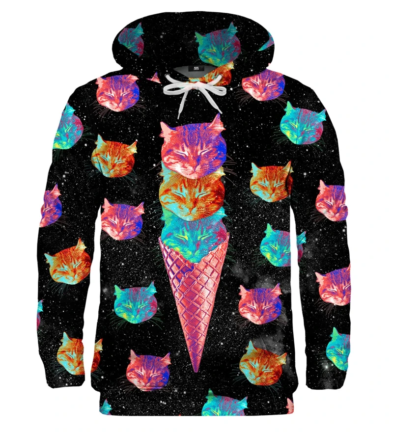 thumbnail image 1 of Sudadera con capucha para hombre, sudadera con estampado de helado en 3D, sudadera con capucha para hombre, sudadera con capucha divertida de gran tamaño con gráficos para primavera y otoño, jerséis d, 1 of 5