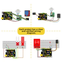 KEYES Complete Starter Kit Programming Learning Kit+40Projects For Arduino UNO R3 Starter Kit+Online Tutorial DIY Electronic Kit - Image 4