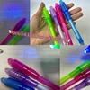 4pcs/lot Luminous Light Pen Magic Purple 2 In 1 UV Black Light Combo Drawing Invisible Ink Pen Learning Education Toys For Child 1