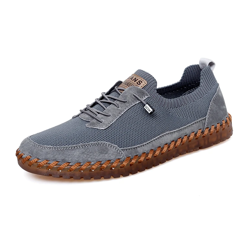 Men's shoes men's new soft-soled leather shoes men's leather business casual moccasin shoes trend 5