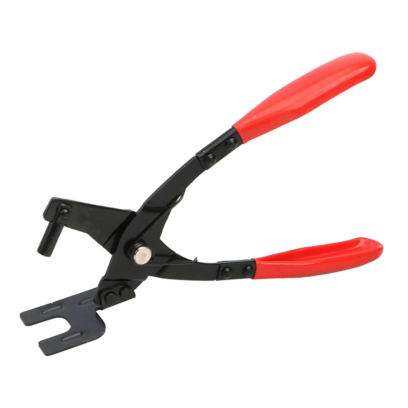 

Car Exhaust Hanger Removal Pliers Separates Rubber Supports from Exhaust Hanger Brackets Rubber Exhaust Hanger Removal Tool Red