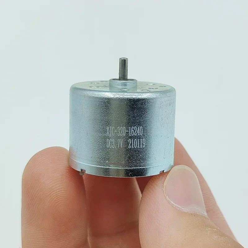 RF-320CH-16240 미니 24mm 전기 모터 DC 1.5V 3V 3.7V 5V 6V 9000RPM 마이크로 무음 원형 스핀들 모터 DIY 취미 장난감 모델