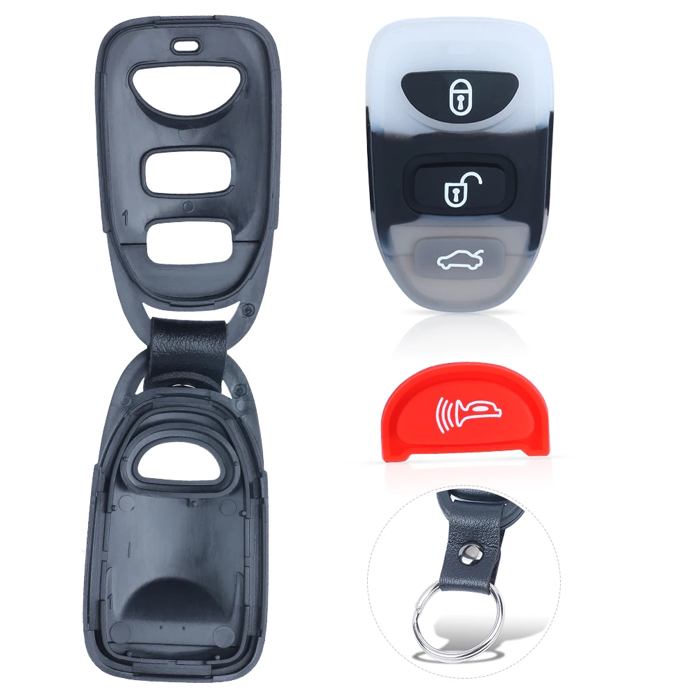 2/3 Button Remote Key Shell Case Fob DIYKEY for Hyundai Elantra XD Matrix Santa Fe SM Tucson for KIA Magentis Optima GD key case,car key shell,key shell