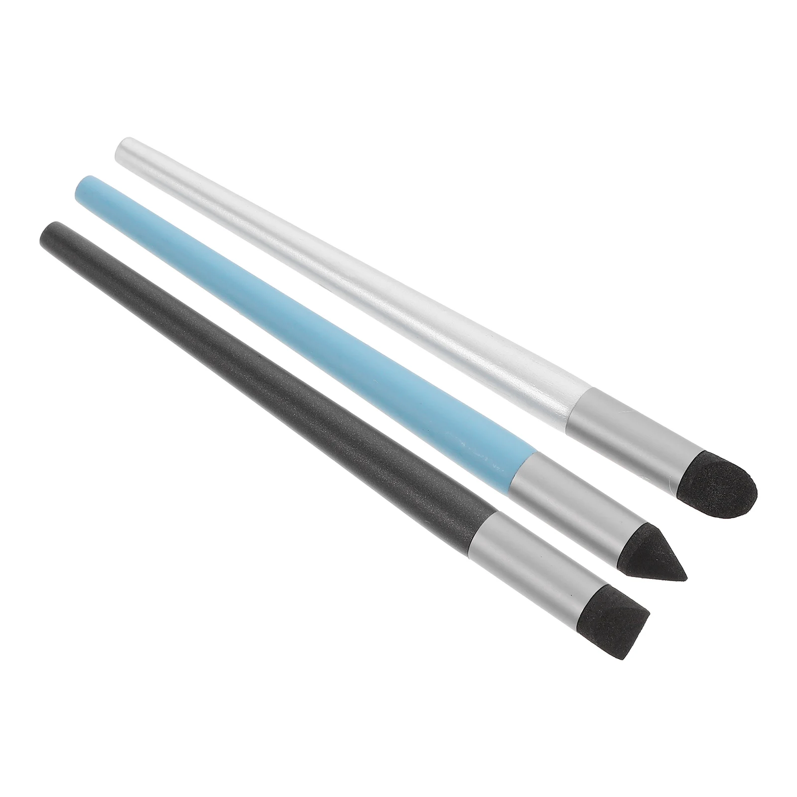 3PCS Blending Sponge Pen For Oil Pastel Washable Sketch Rubbing Brush Reusable Drawing Art Blenders Detail Tools Artist Supplies