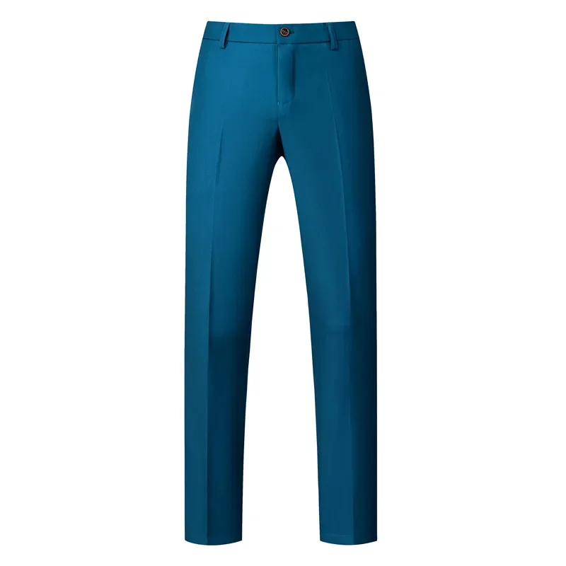 Plus Size 38 40 Mens Suit Pants Solid Color Slim Fit Dress Pants Slim Fit Office Business Men Trousers 16 Color Business Pants Suit Pants Men Pants