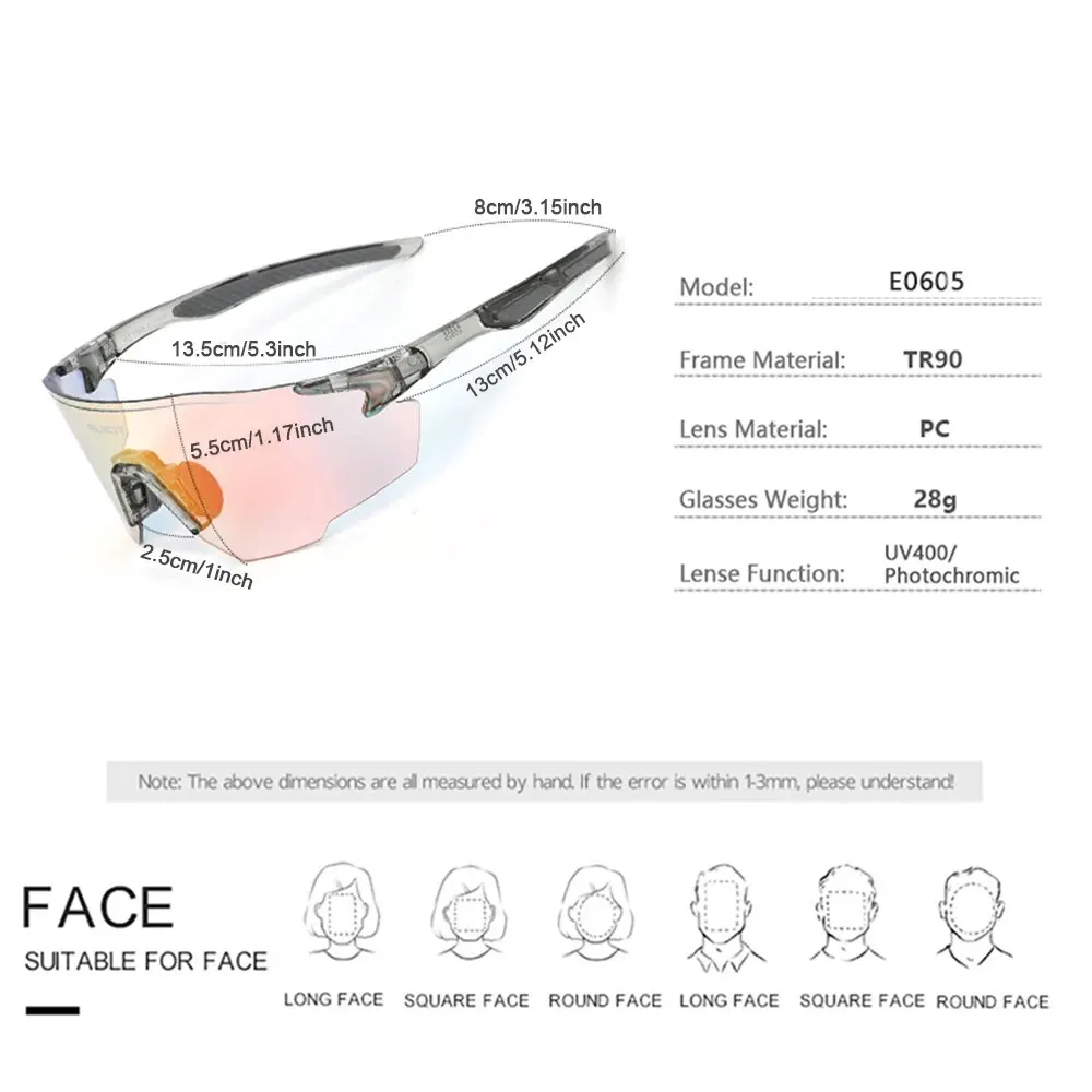 ο Photochromic   Ŭ Ȱ    Ȱ UV400 ȣ Ȱ ۶ MTB   