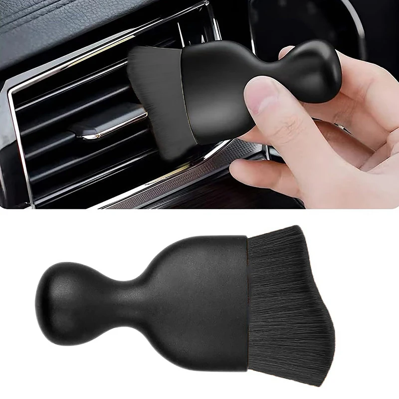 

1PC Car Vent Cleaning Soft Brush With Casing Car Interior Cleaning Tool Artificial Car Brush Car Crevice Dusting Car Detailing