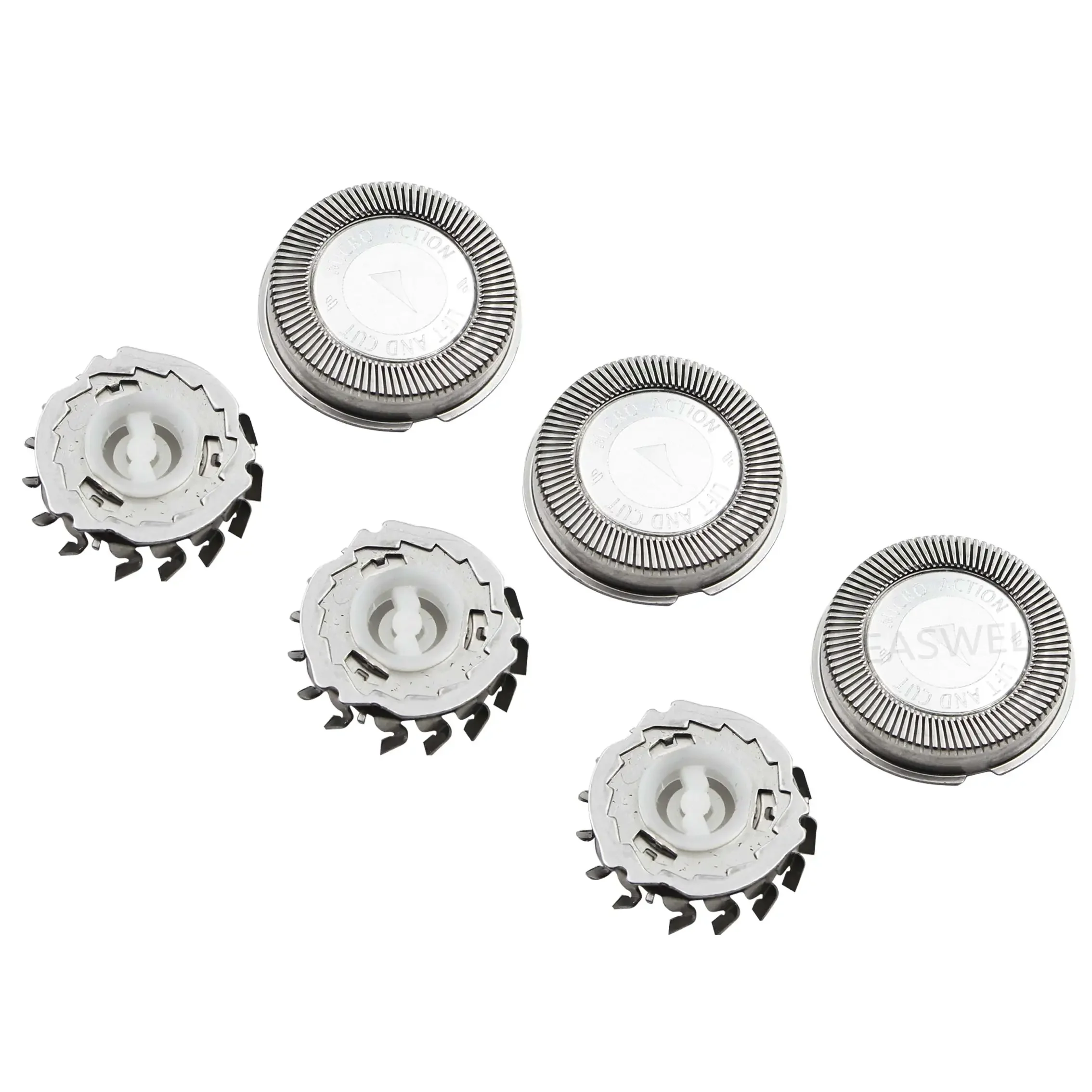 3X Shaver Heads foil blade cutters fits Philips HQ2 shaver heads