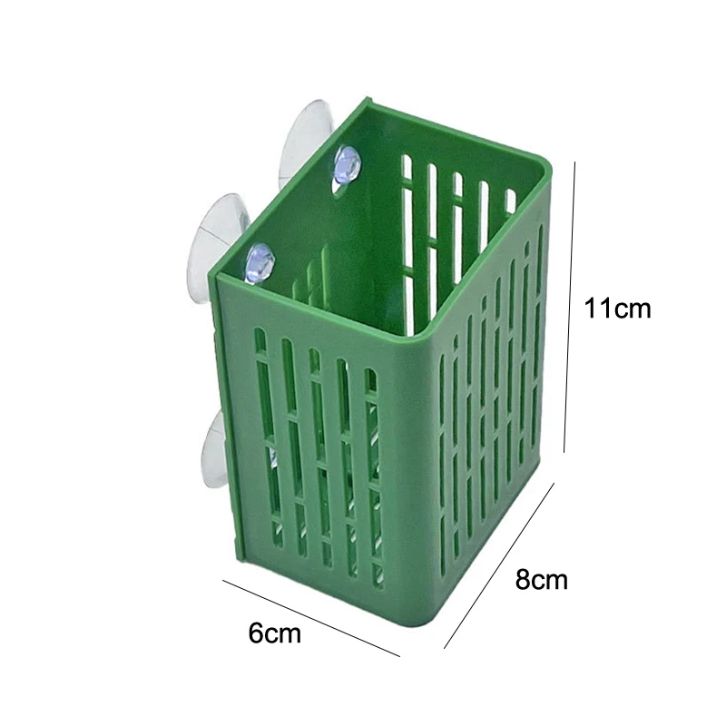 Hanging Suction Cup Hook Aquarium Plant Holder Plastic Aquarium Planter Planter Baskets Aquatic Pot Box Aquascape Decoration fish aquarium,hydroponic planter,plant terrarium container
