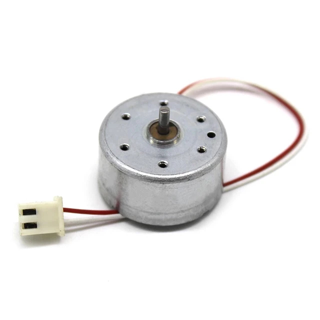  Solar Round RF300 Solar Motor, DC 3V 3.7V 6V 300 USB