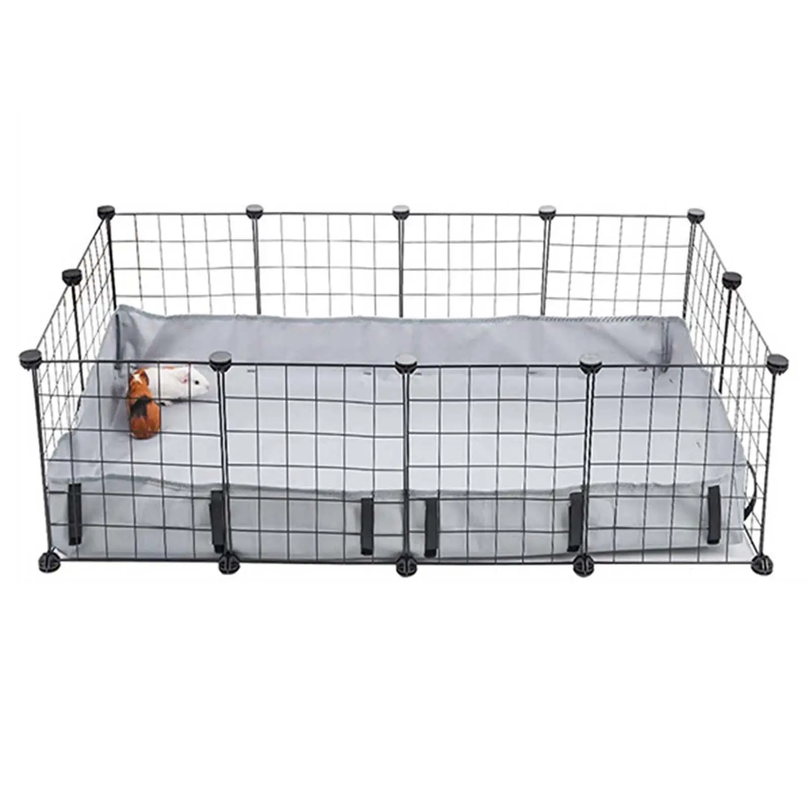 Guinea Pig Cage Tarp Bottom Cage Mat Washable Small Animal Bedding for Ferrets Hamsters Small Pets Chinchillas Hedgehogs