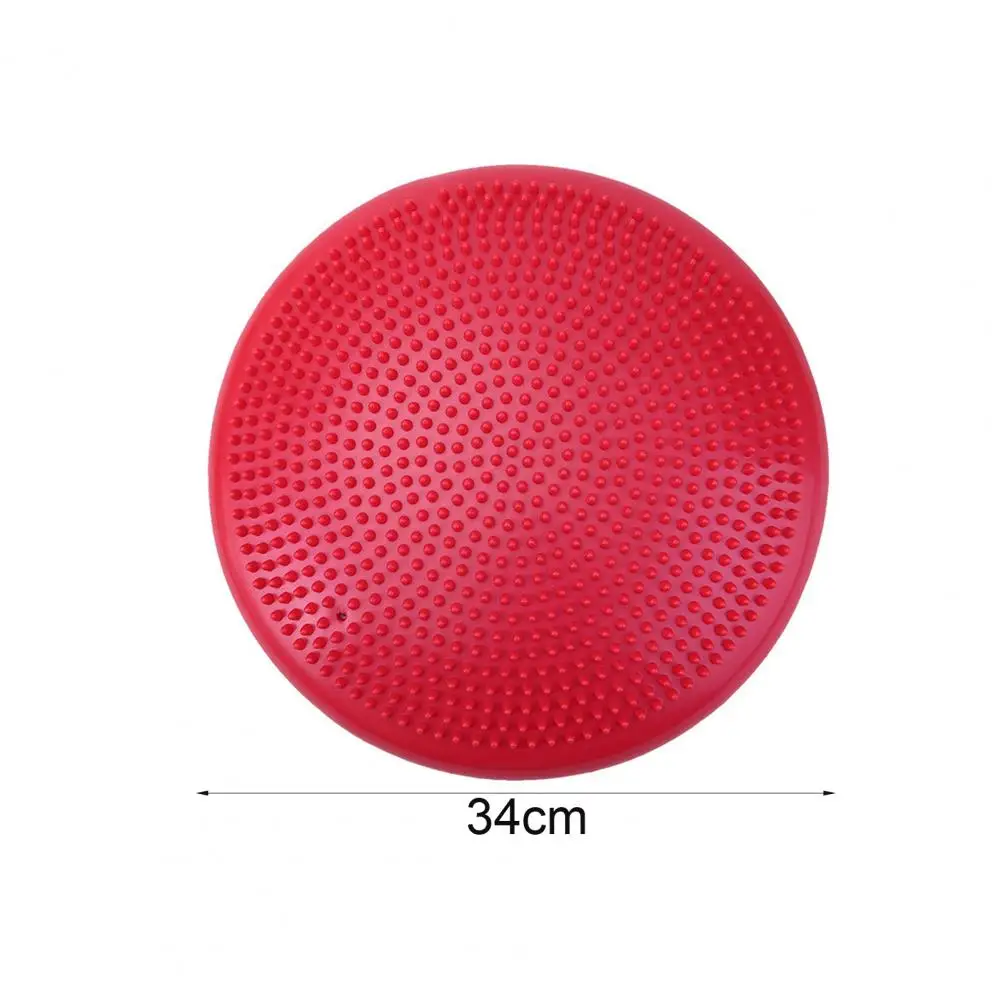 Round Balance Cushion Thick Balance Board Board for Yoga Fitness with Foot Massage Relief Cushion for Kids Adults Round