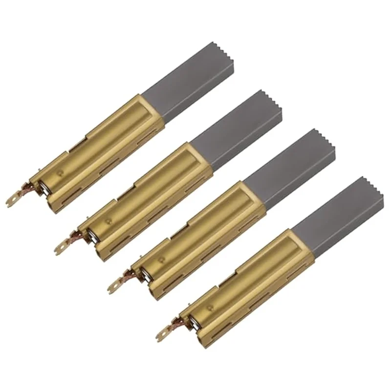 2 Supporti Per Spazzole Di Carbone Per Aspirapolvere Industriali 30/60/70/80/90L, Ricambio Motore In Grafite E Ferro