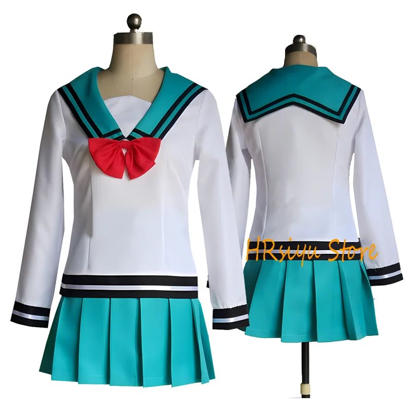 

Anime Saiki Kusuo no Psi Nan Cosplay Costume School Uniform Teruhashi Kokomi Women Dress Full Set Suit