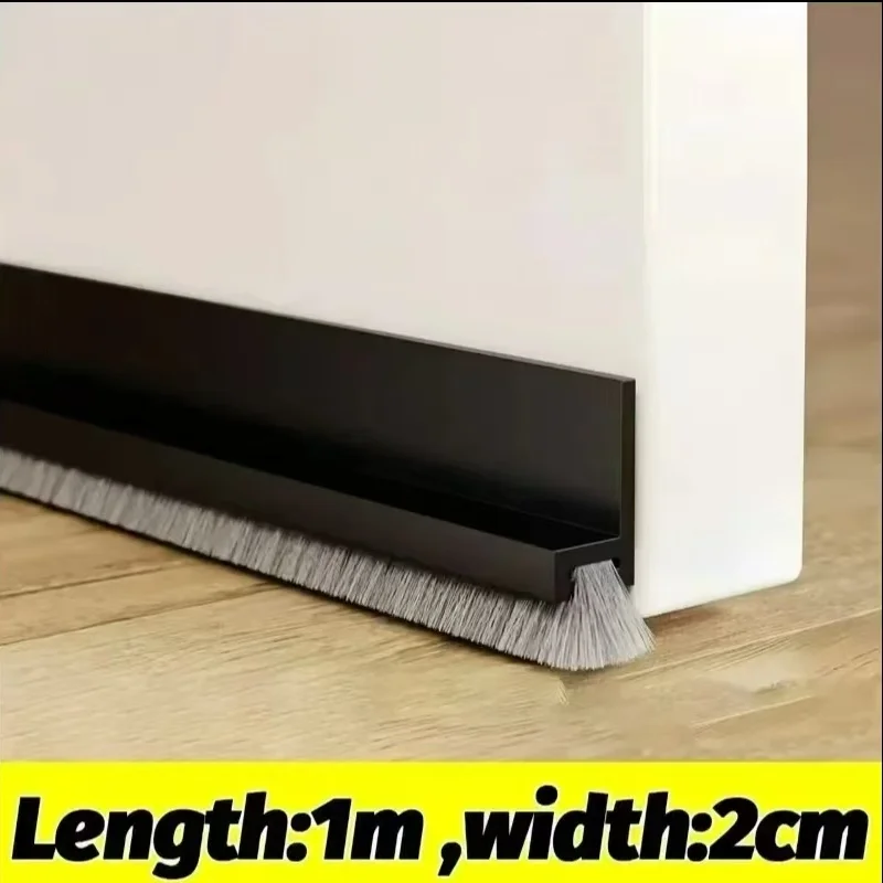 Self-Adhesive Door Bottom Sealing Strip - Wind, Insect, and Sound Barrier Tape