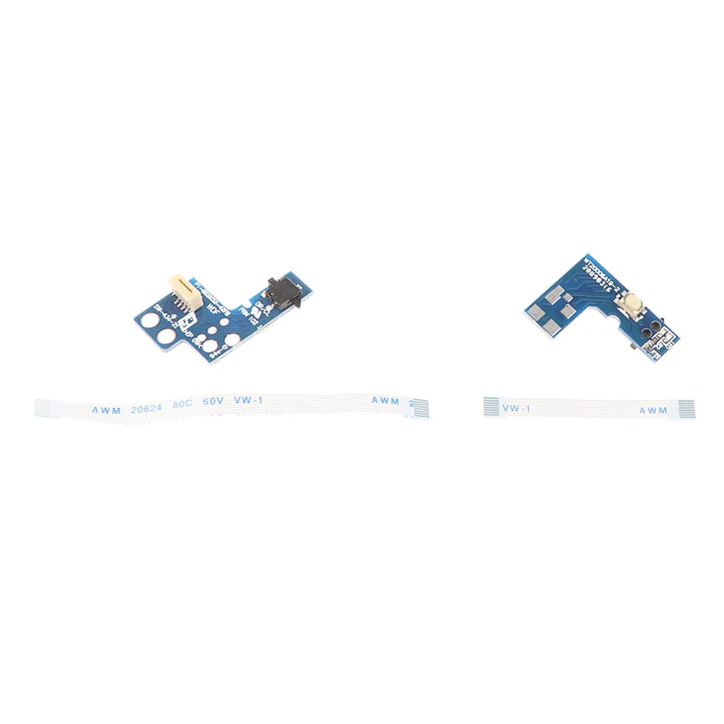 

1set Power ON OFF Reset Switch Board With 8pin flex Ribbon for PS2 70000 90000