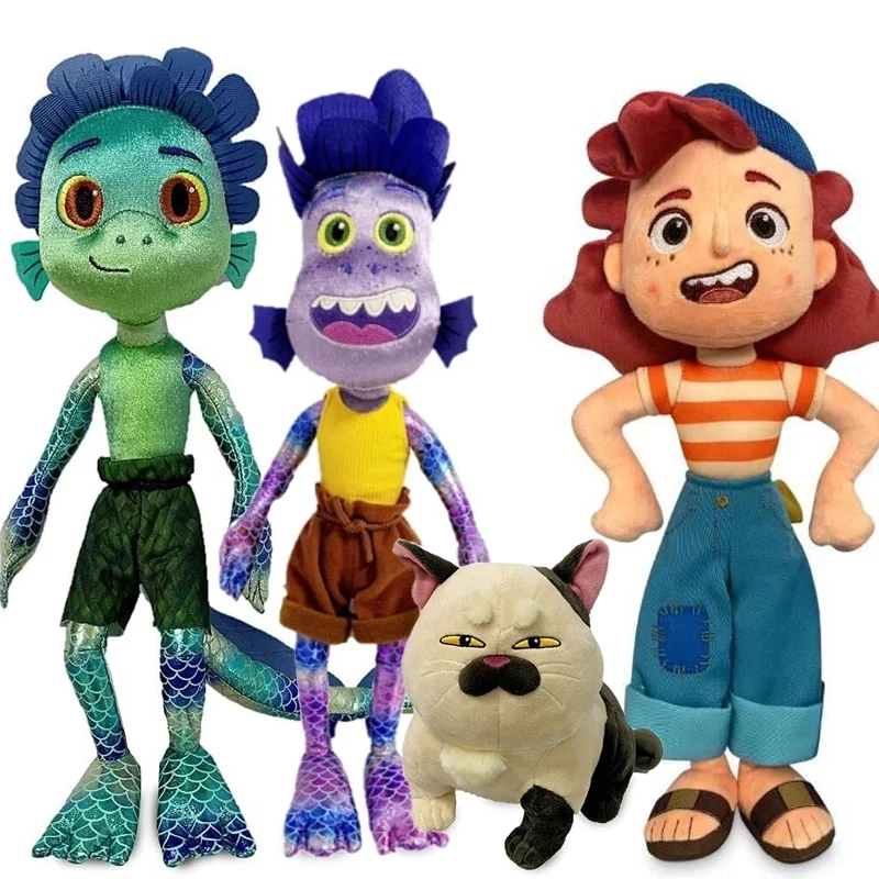 Disney Pixar Movie Luca Alberto Sea Monster Plush Toys Cartoon Anime  Figures Stuffed Animals Plush Dolls For Children Gifts - Movies & Tv -  AliExpress