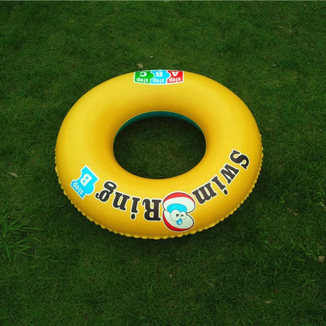 2022 Summer Adult Kids Letters Inflatable Swimming Ring Thickened Pool Sea Float Circle Keep Safe Learn To Swim Outdoor Sports 4