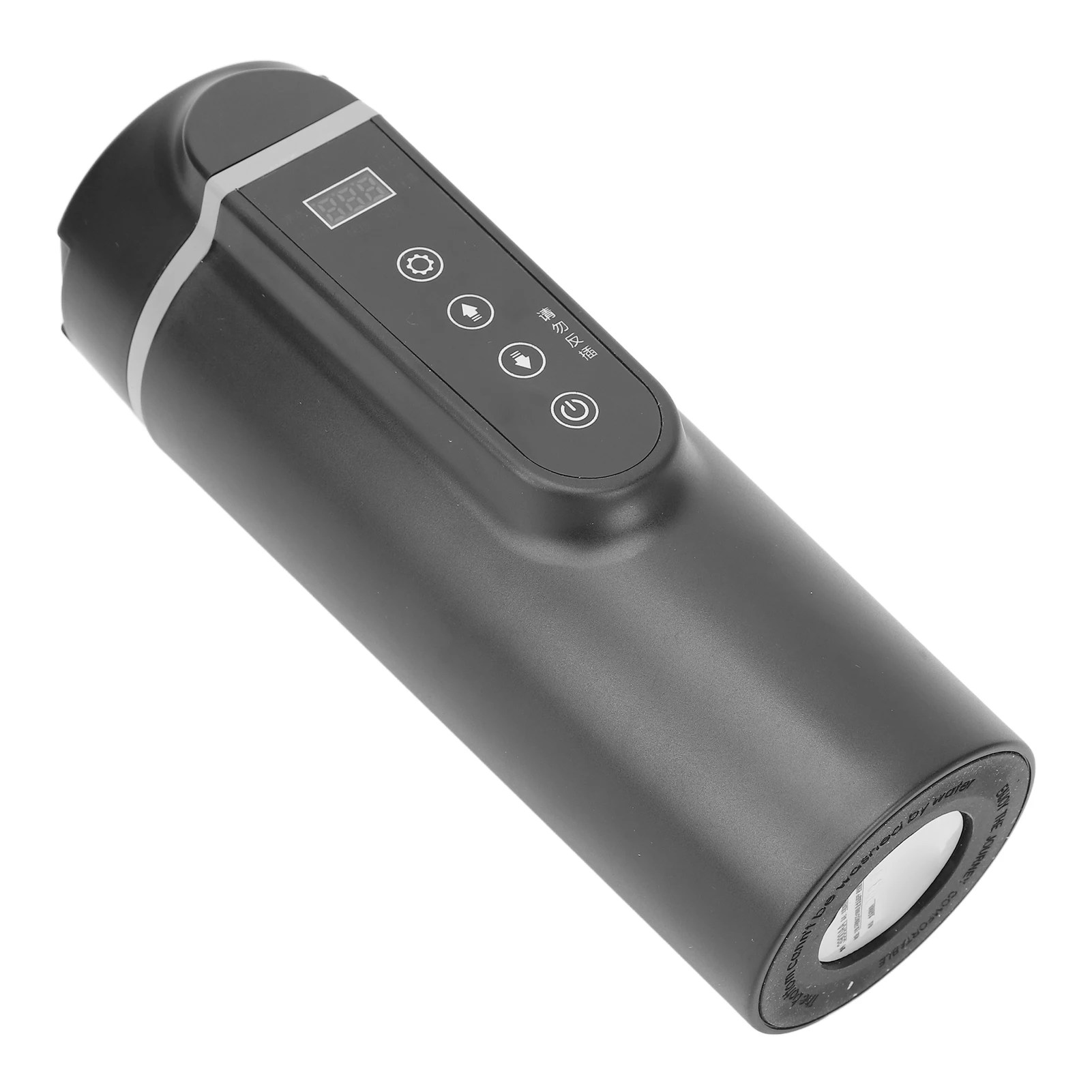 전기 가열 병 온도 제어 스테인레스 스틸 자동차 물 가열 컵, 스마트 가열 컵, 500ml