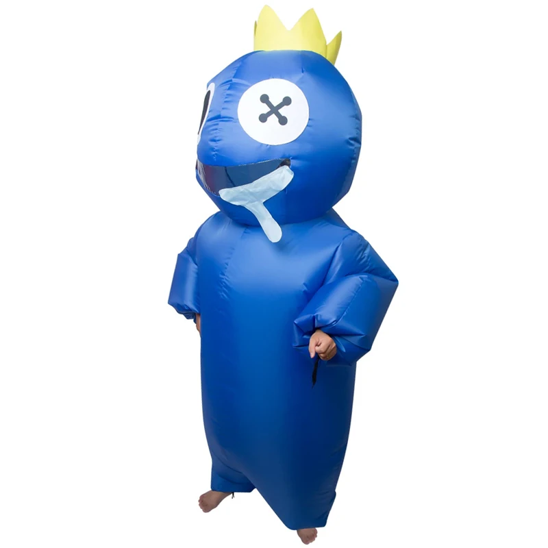 Roblox game Rainbow Friends Blue Drool Monster Inflatable Clothes