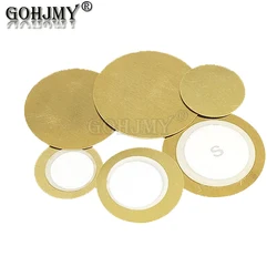 20PCS Copper Piezoelectric Speaker, Sensor, and Trigger Drum Disc Sounders (27MM 20PCS)