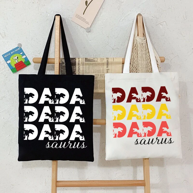 

Dad Saurus Letter Women Handbags Harajuku Dinosaur Daily Shoulder Bag Fashion Animal Brand Side Bag for Ladies Shopping Bags