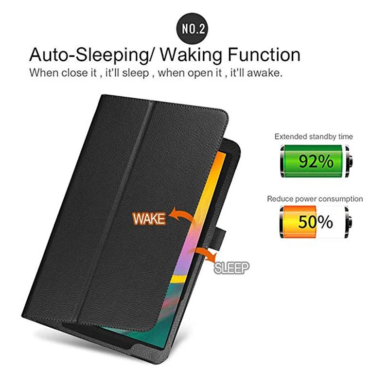 Premium PU Leather Magnetic Flip Cover