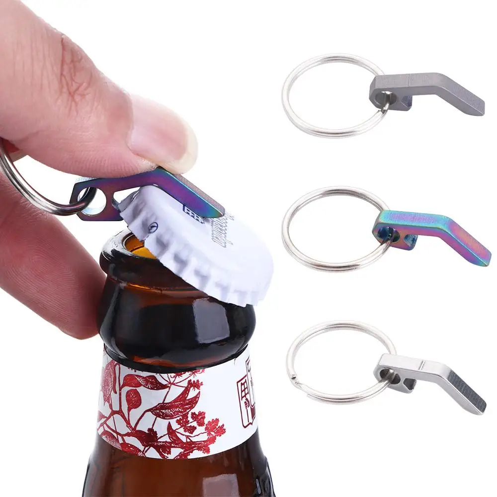 

Home Kitchen Tools Camping Backpack Pendant Interior Accessories Key Rings Can Opener Bottle Opener Keychain Beer Bottle Opener