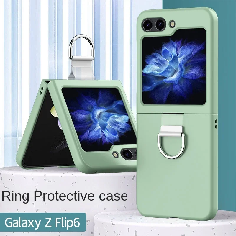 Durable Shockproof Hard Shell Phone Case - Protective Plastic Ring Cover