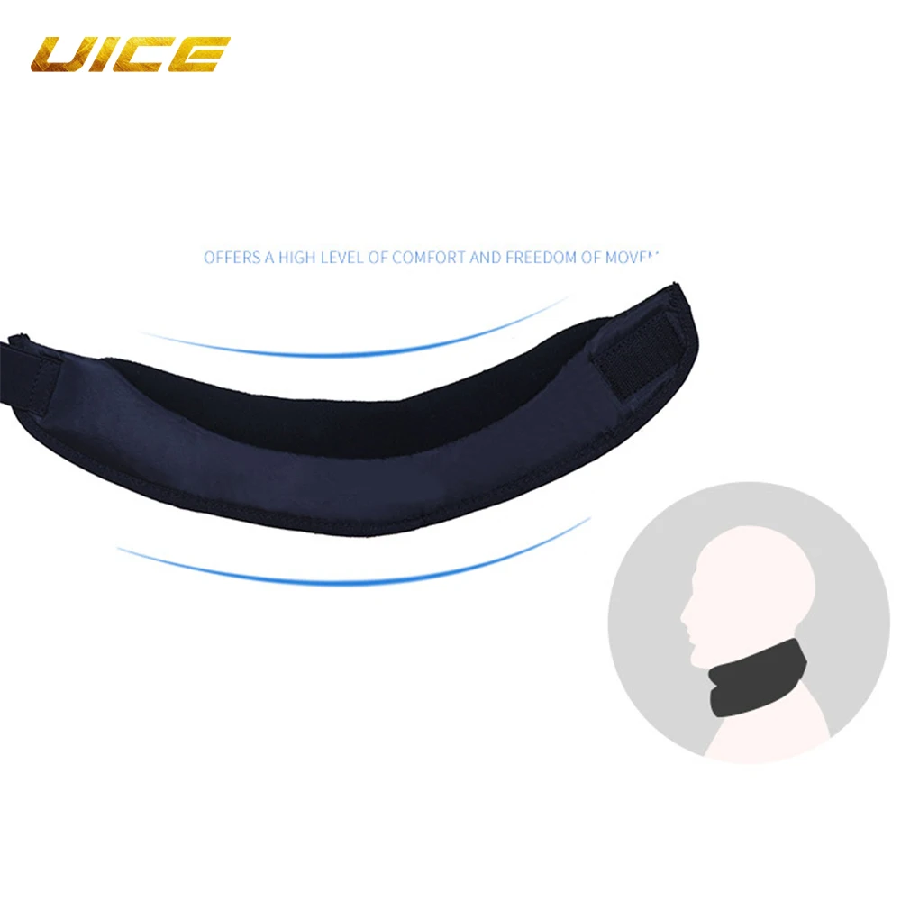 Ice Hockey Neck Guard Kids Reinforced Protection Helps Avoid Knock Injuries Skate Lacerations Ice Hockey Neck Protector