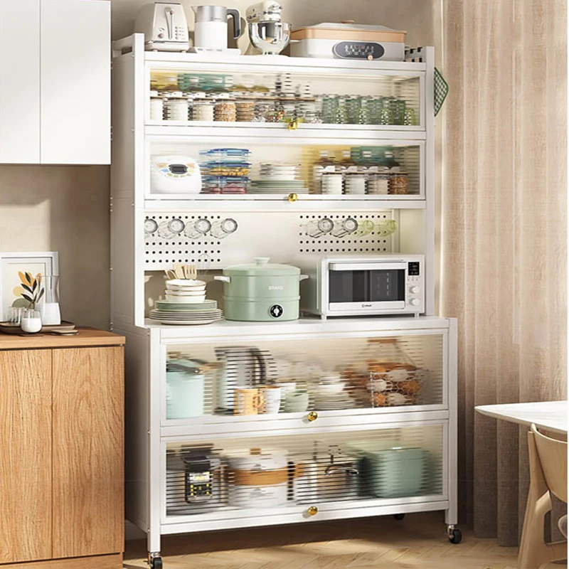 ZX living room furniture dining room decorative glass modern kitchen sideboard organization storage cabinet luxury