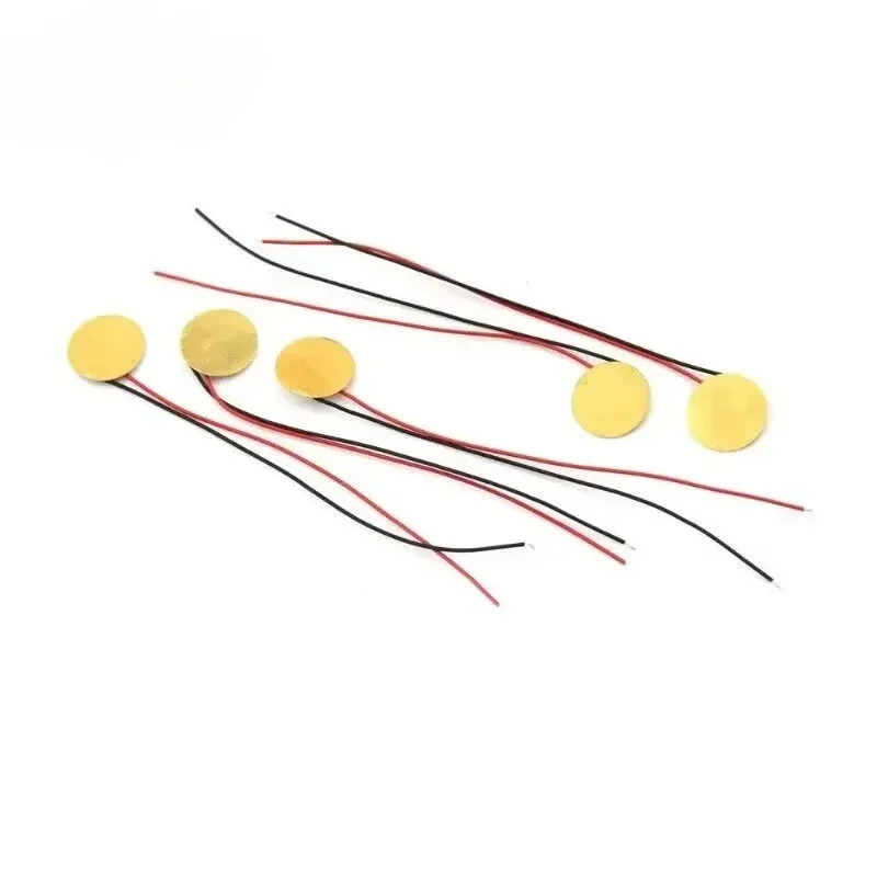 Multi-Pack Piezoelectric Ceramic Buzzer Elements with Wire