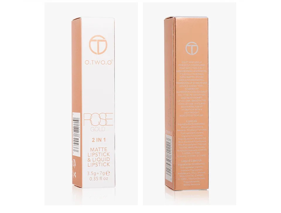 Wasserfester 2 In 1matter Lippenstift Und Lipgloss Langhaftend_voghion.com