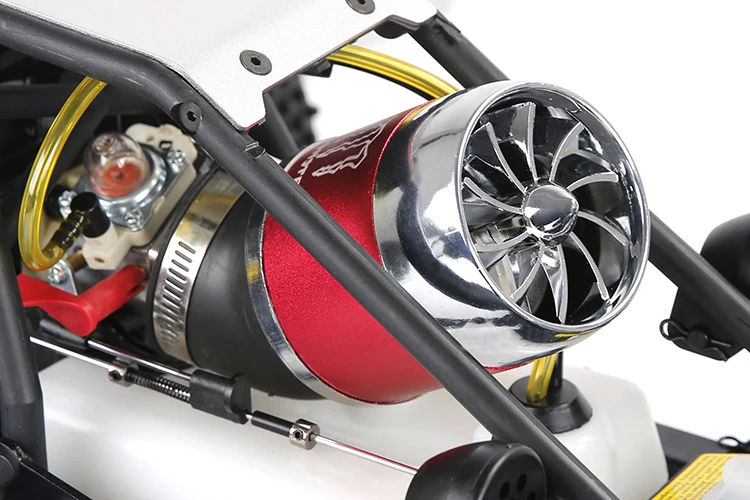 Kit Filtre à Air En Métal Pour Voiture RC 1/5 (23-71cc) - Compatible HPI BAJA, Losi 5ive T, FG, GoPed, RedCat