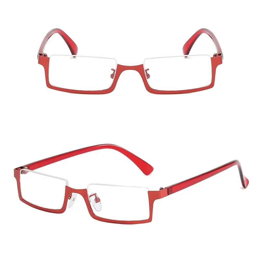 Metal Anti Blue Light Glasses Ultralight Square Eyewear