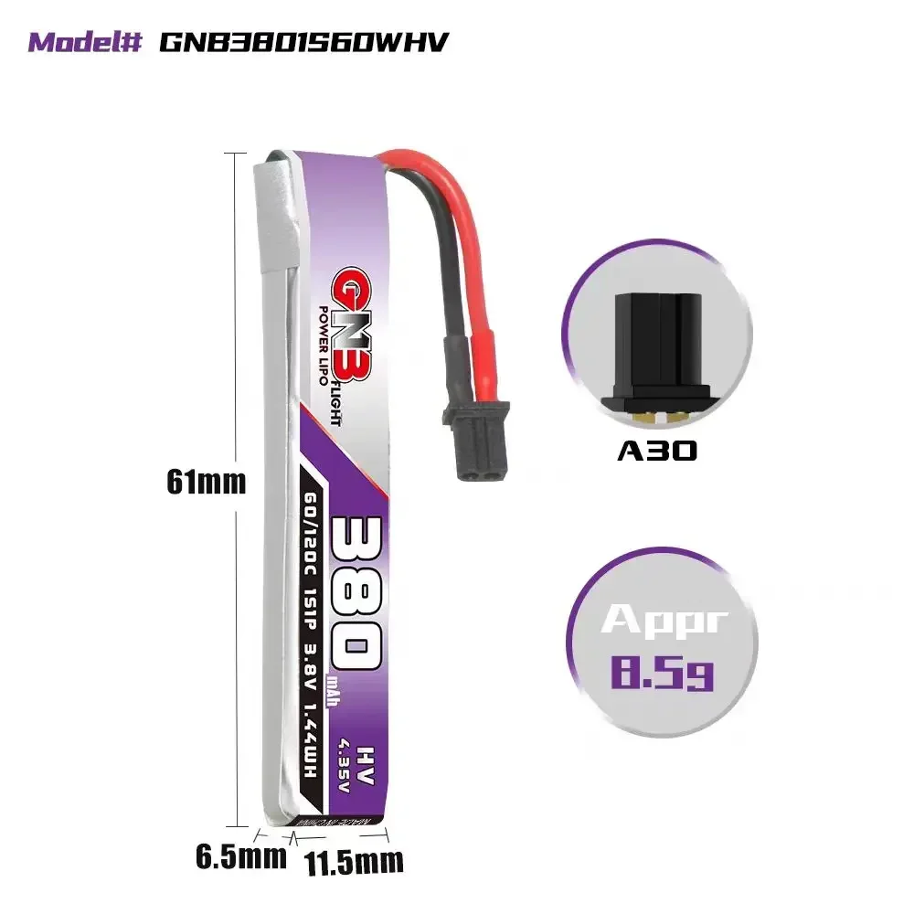 Lot de 5 à 10 Hélices Drone FPV Micro PH2.0/A30 - Pièces de Rechange
