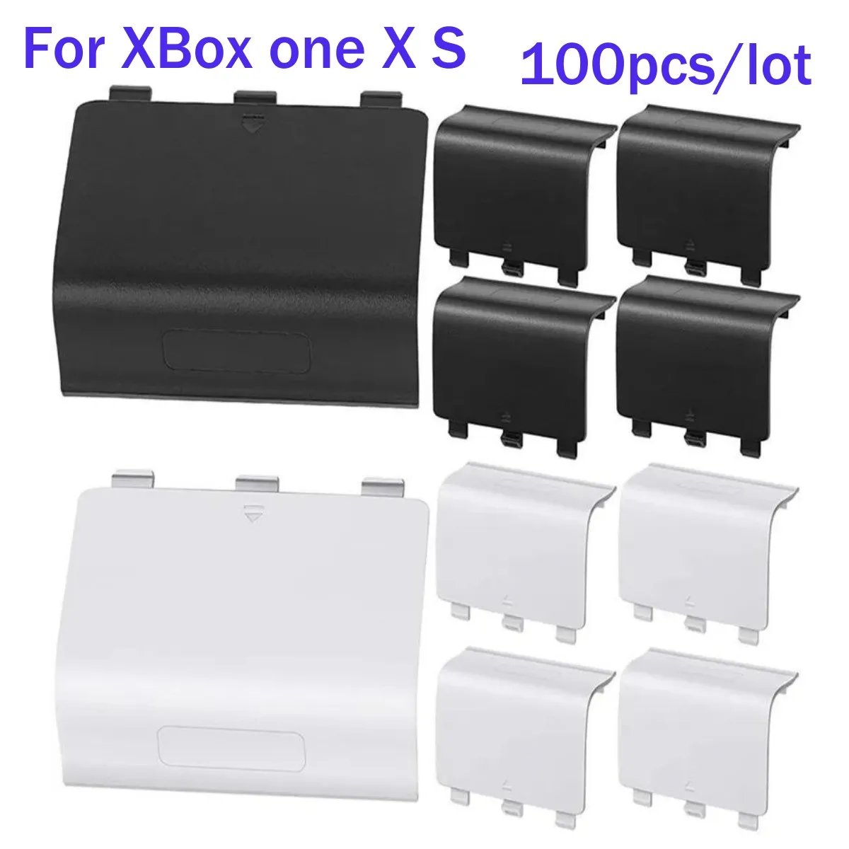 

100 шт., пластиковая крышка для беспроводного контроллера Xbox One X S