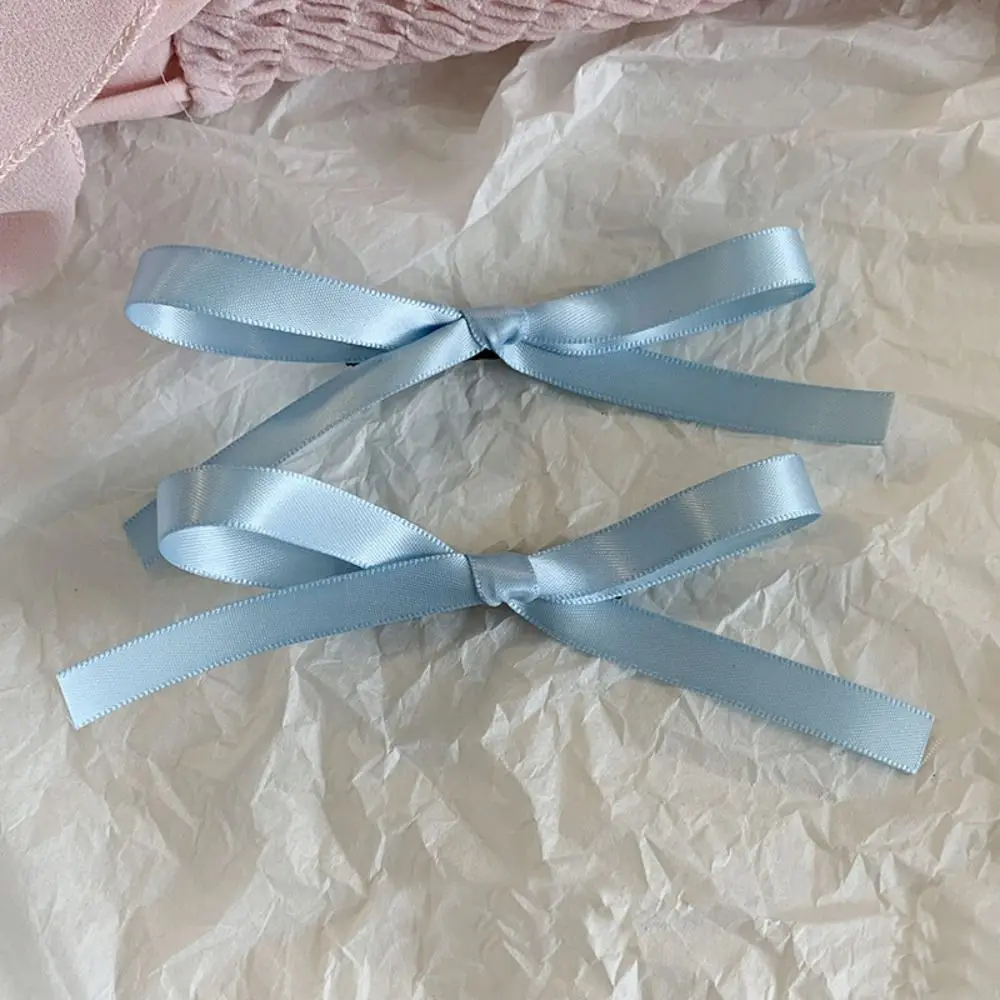 1PC New Sweet Bowknot Hair Clips Hair Accessories Headwear Bow Hairpin Cute Ballet Ribbon Bang Clip Girls