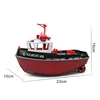 1:72 Simulation Port For Tugboat Small Size Lights Ultra Long Endurance Electric Remote Control Boat Children Xmas Summer Toy 6