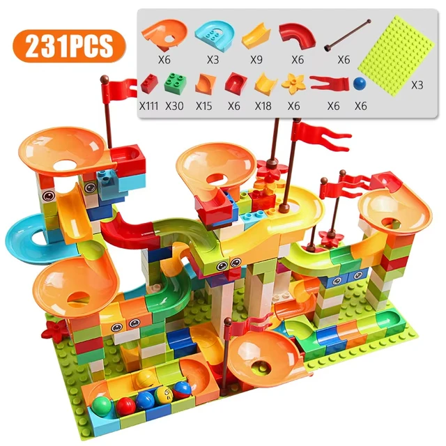 Large DIY Marble Run Blocks 4