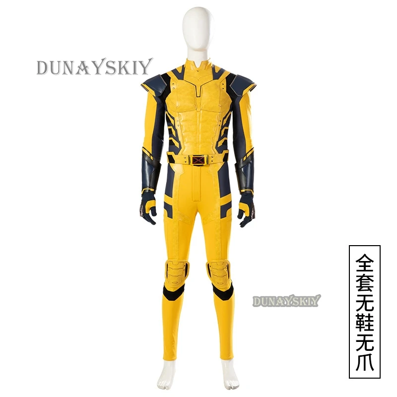 thumbnail image 1 of Nuevo disfraz de Cosplay de Deadpool Wolverine, superhéroe, Cosplay Zentai, conjunto completo con zapatos Bosysuit, traje de Halloween hecho a mano para hombre, 1 of 5