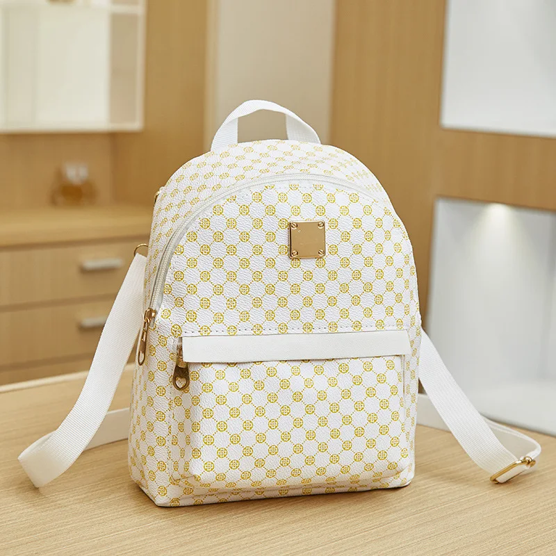 2022 New Fashion Printed Backpack Women's Versatile Backpack High