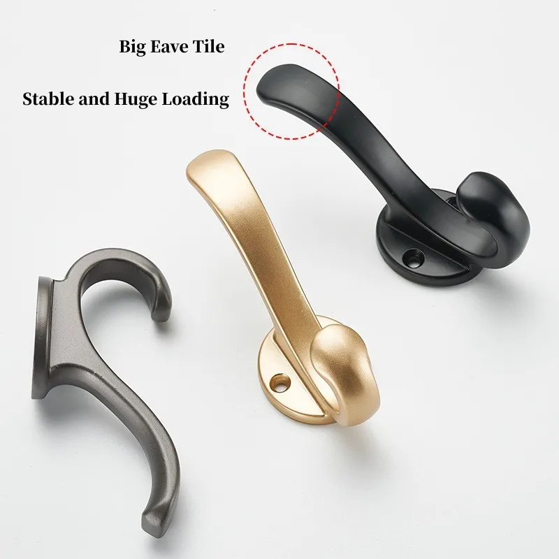 Wall Clothes Hook Creative Gold Multifunctional Bathroom Kitchen Home Accessories