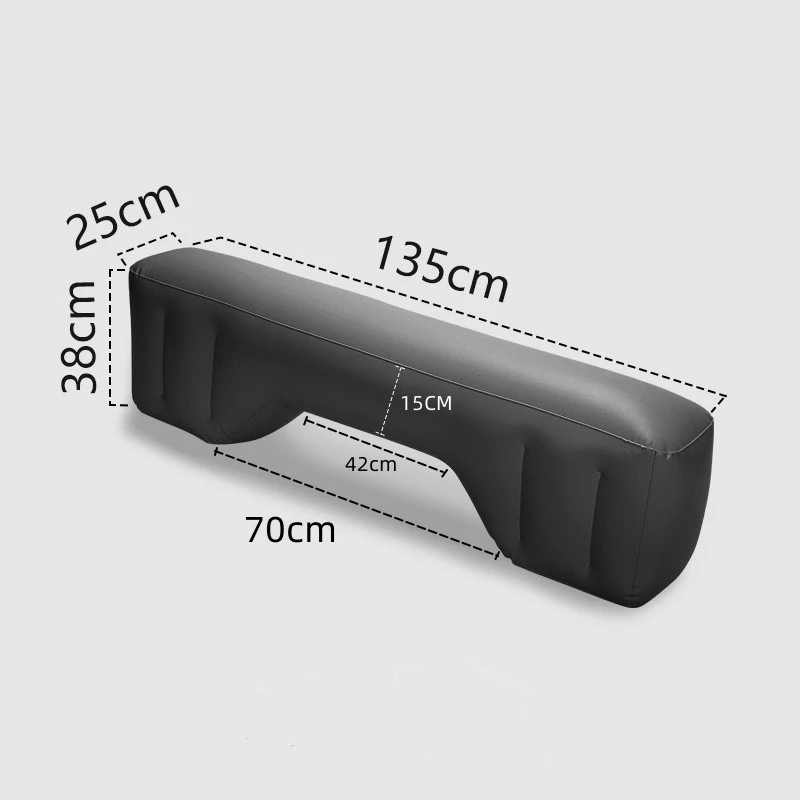Car Inflatable Bed Accessories Car SUV Rear Foot Pier Gap Pad Filling Pad Camping Accessories Air Mattress Folding Bed