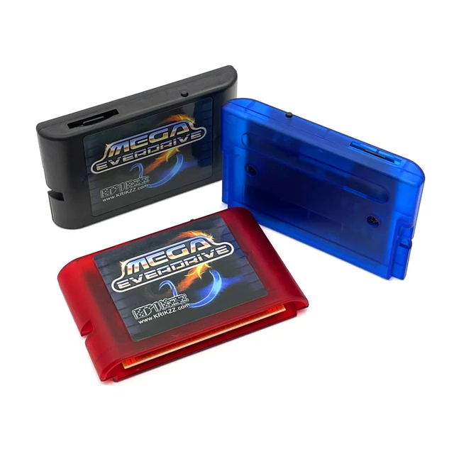 The Newest everdrive Mega Drive V3 Pro 3000 in 1 China version md game  cassette for Sega game consoles everdrive md series - AliExpress