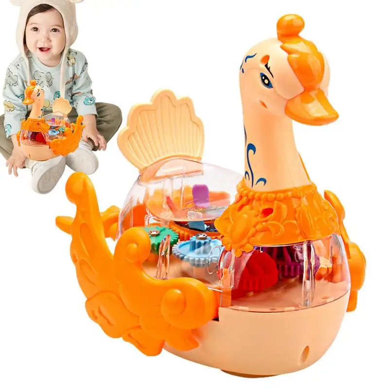 

Transparent Toy Car Bump And Go Fun Educational Interactive Bled With Music Automatically Avoid Obstacles Toys For Kids Toddler